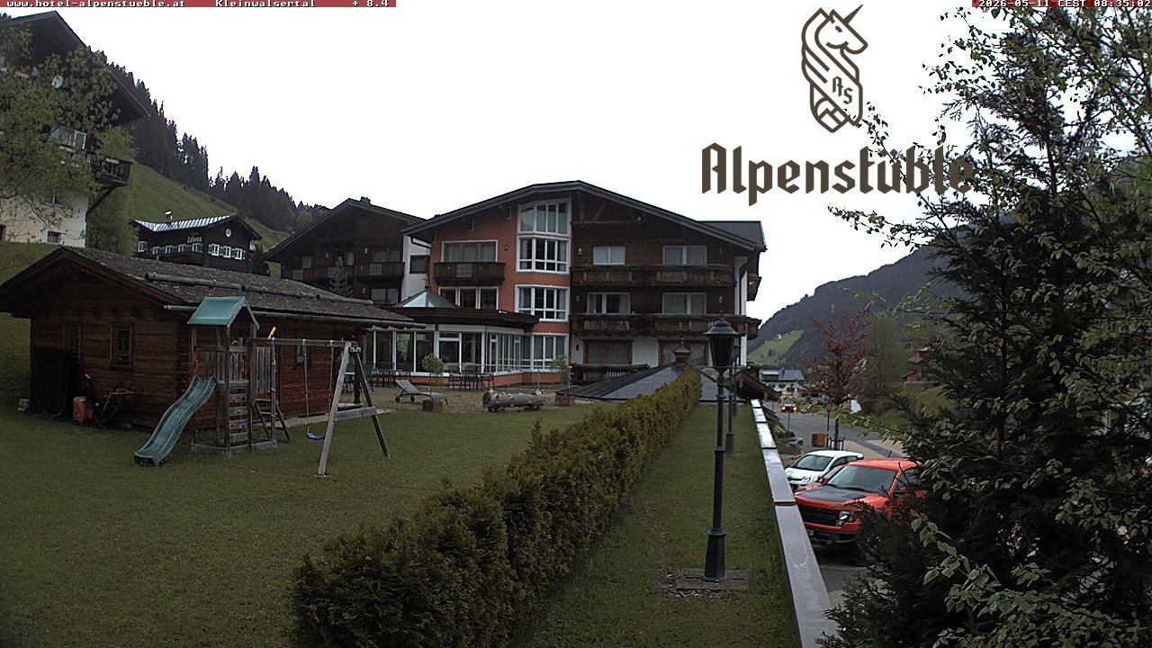Archived image Webcam Hotel "Alpenstueble"