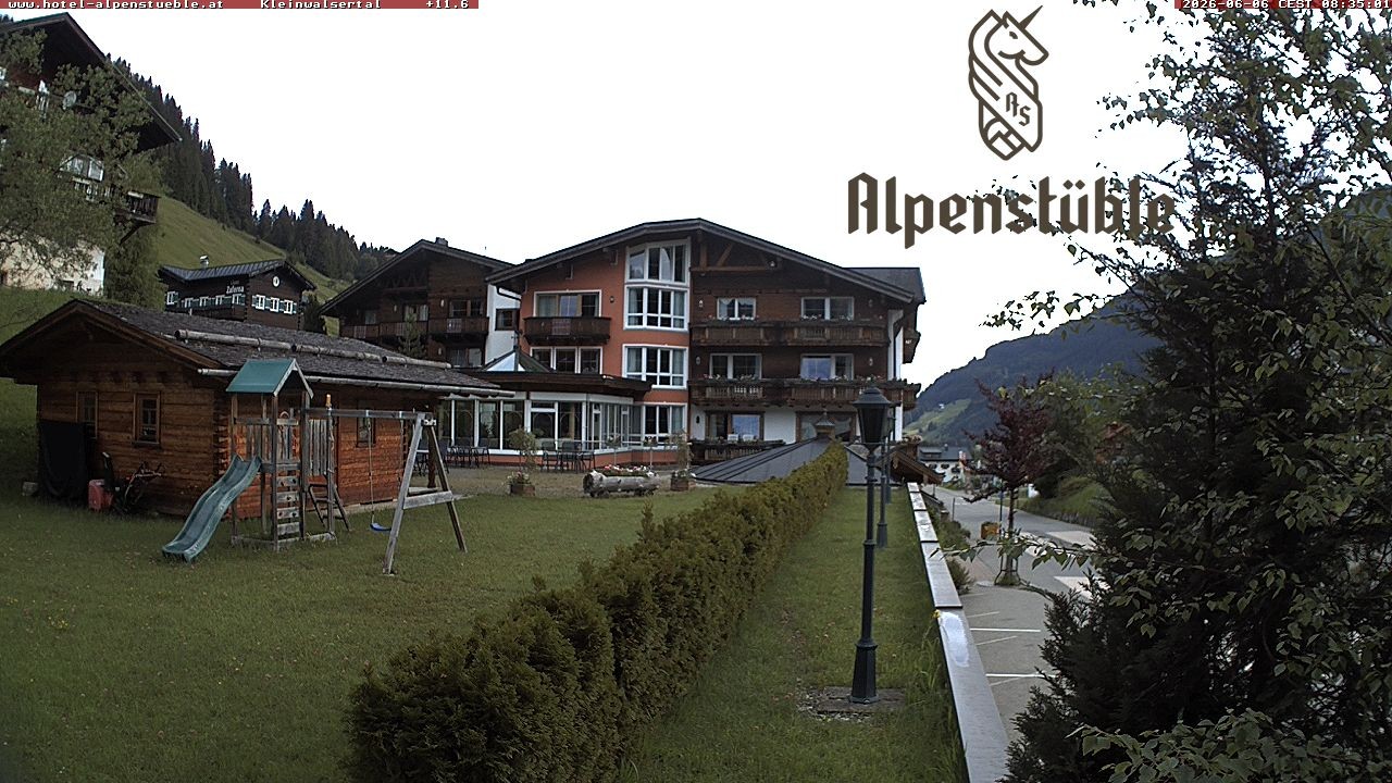 Archived image Webcam Hotel "Alpenstueble"