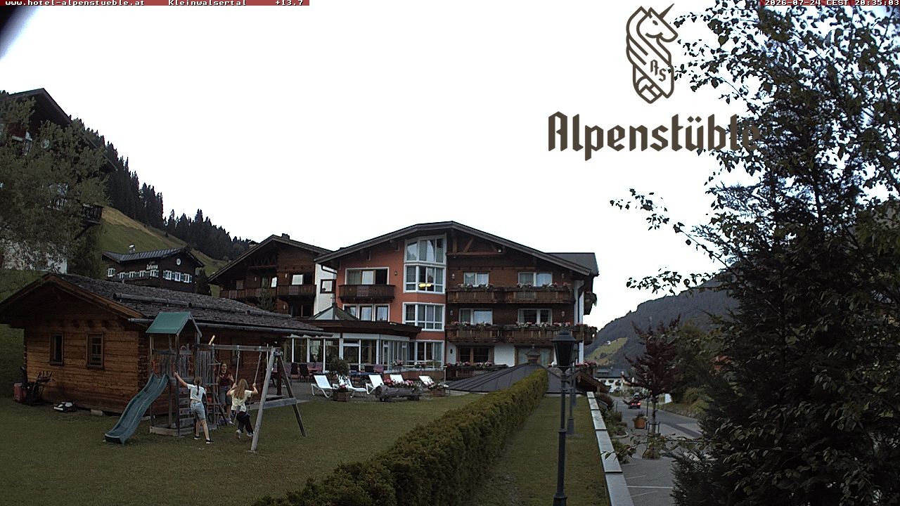 Archived image Webcam Hotel "Alpenstueble"