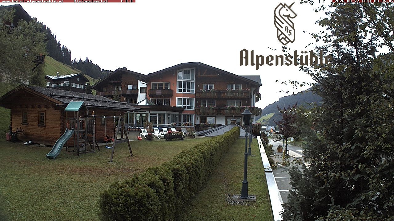 Archived image Webcam Hotel "Alpenstueble"
