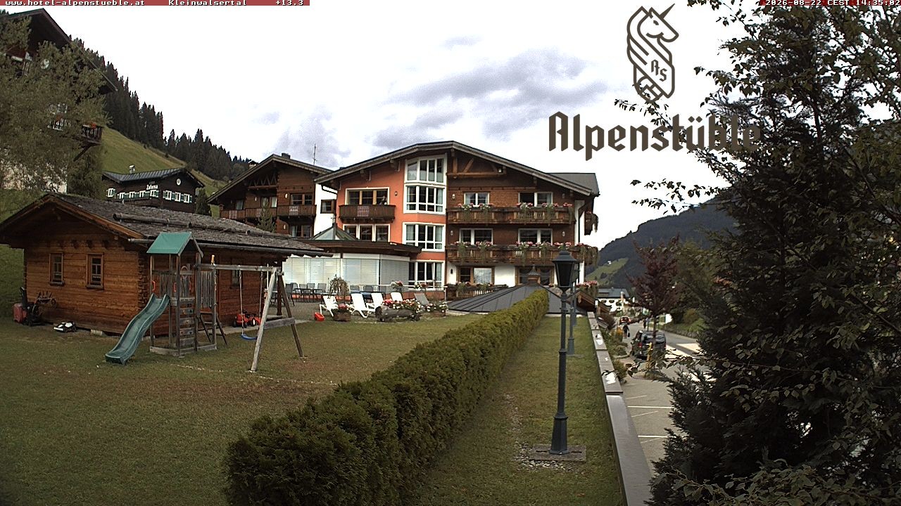 Archived image Webcam Hotel "Alpenstueble"