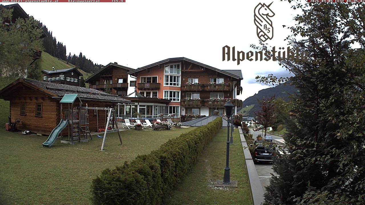 Archived image Webcam Hotel "Alpenstueble"