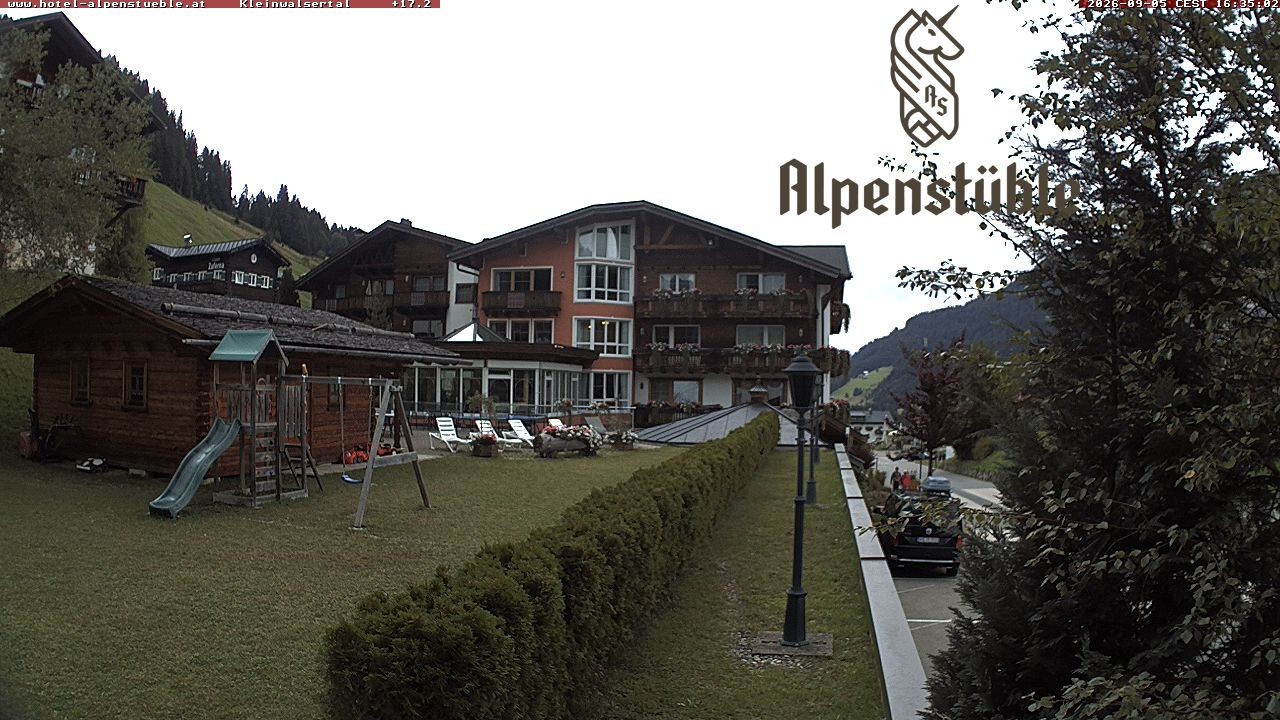 Archived image Webcam Hotel "Alpenstueble"
