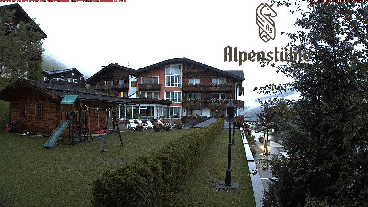 Archived image Webcam Hotel "Alpenstueble"