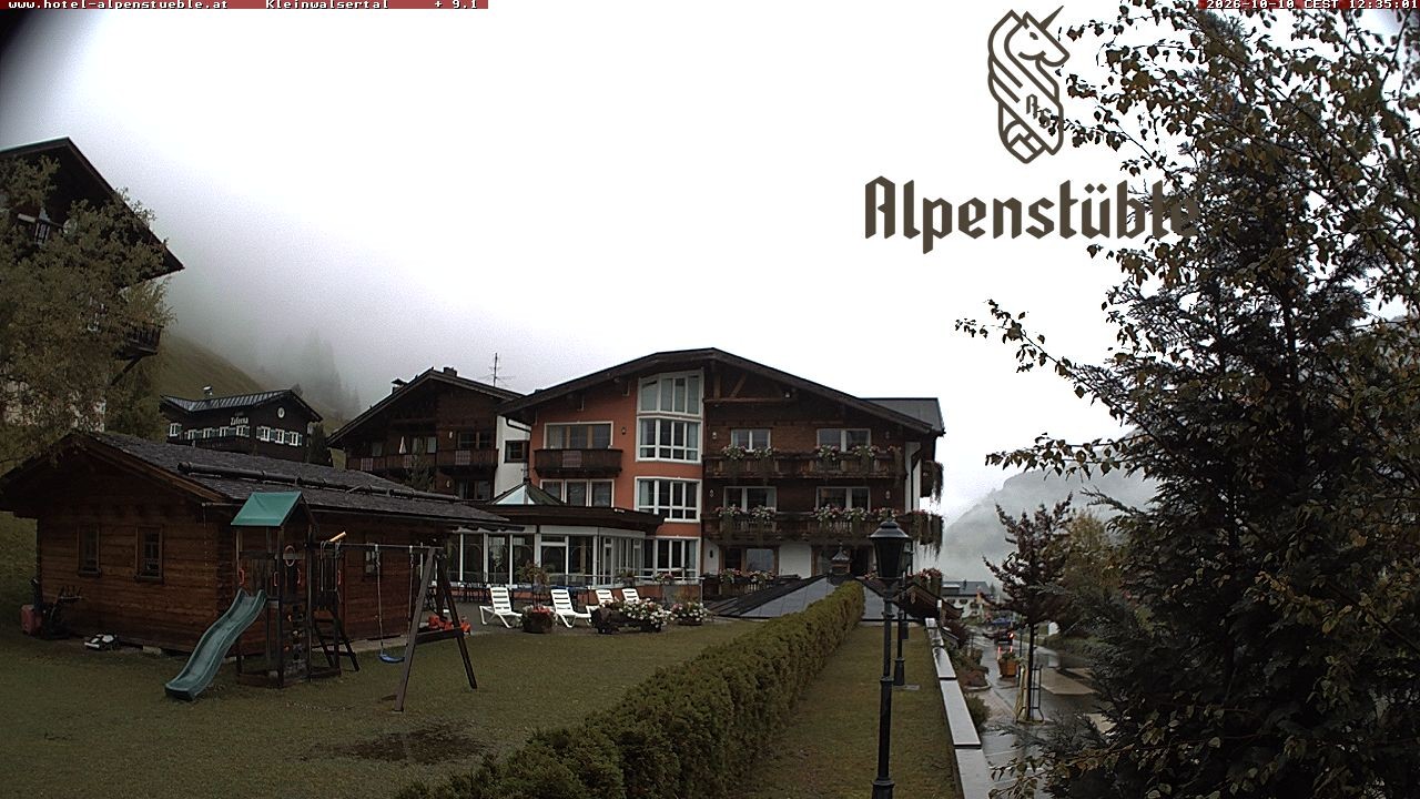 Archived image Webcam Hotel "Alpenstueble"