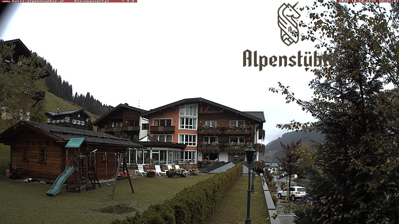 Archived image Webcam Hotel "Alpenstueble"