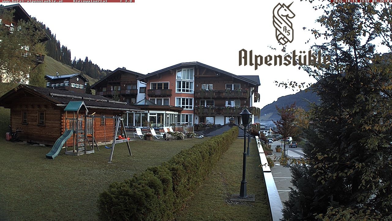 Archived image Webcam Hotel "Alpenstueble"