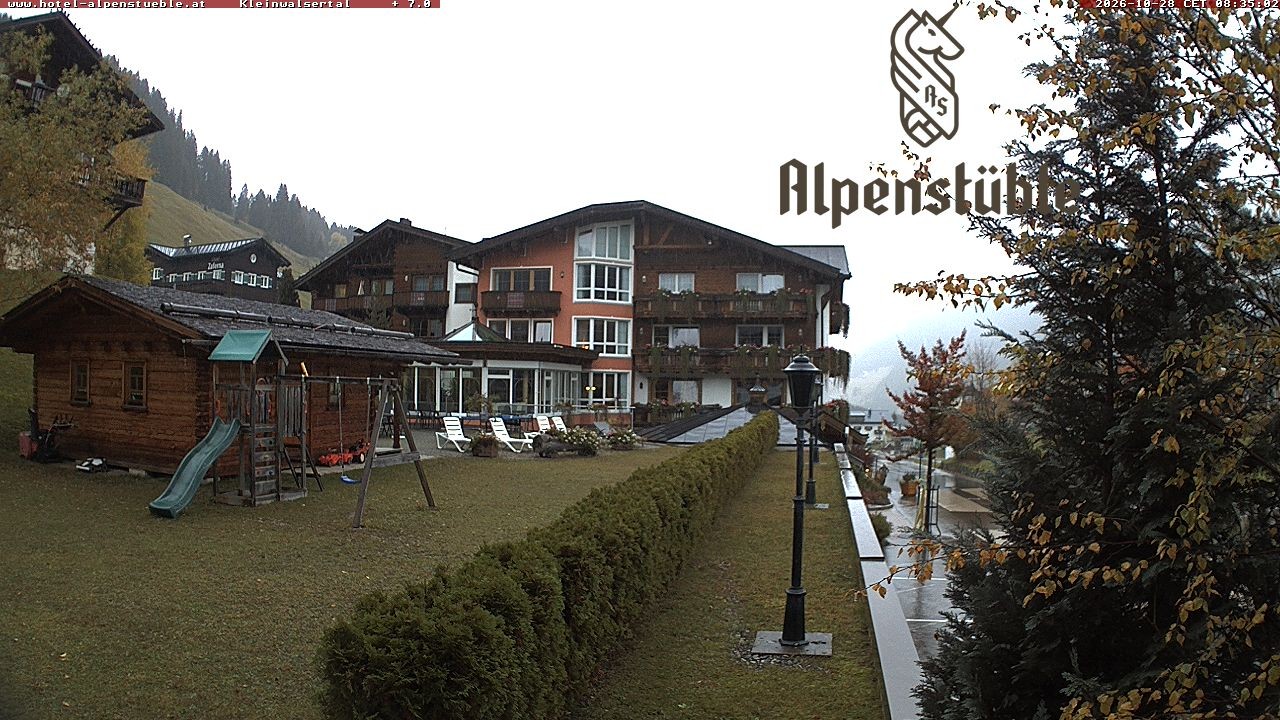Archived image Webcam Hotel "Alpenstueble"