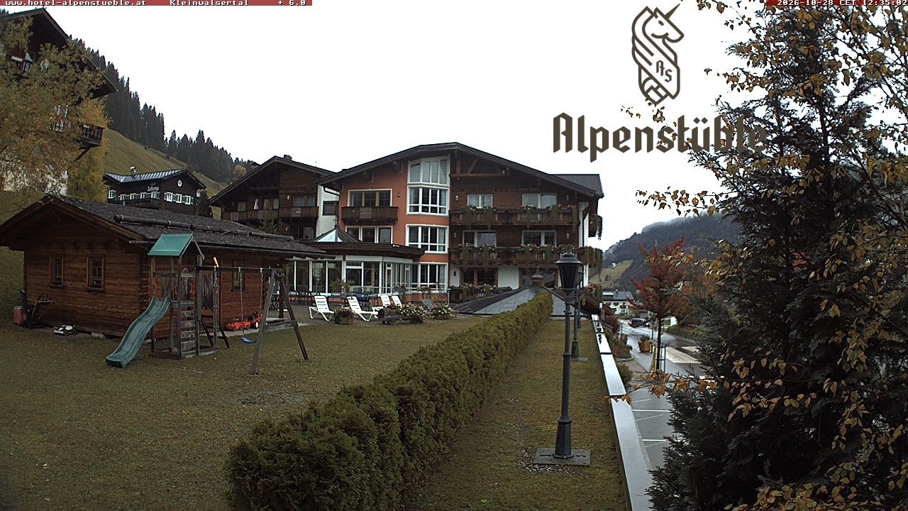 Archived image Webcam Hotel "Alpenstueble"