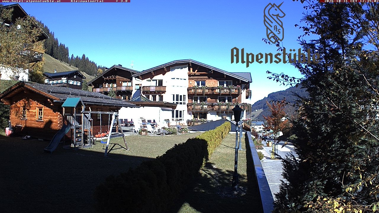 Archived image Webcam Hotel "Alpenstueble"