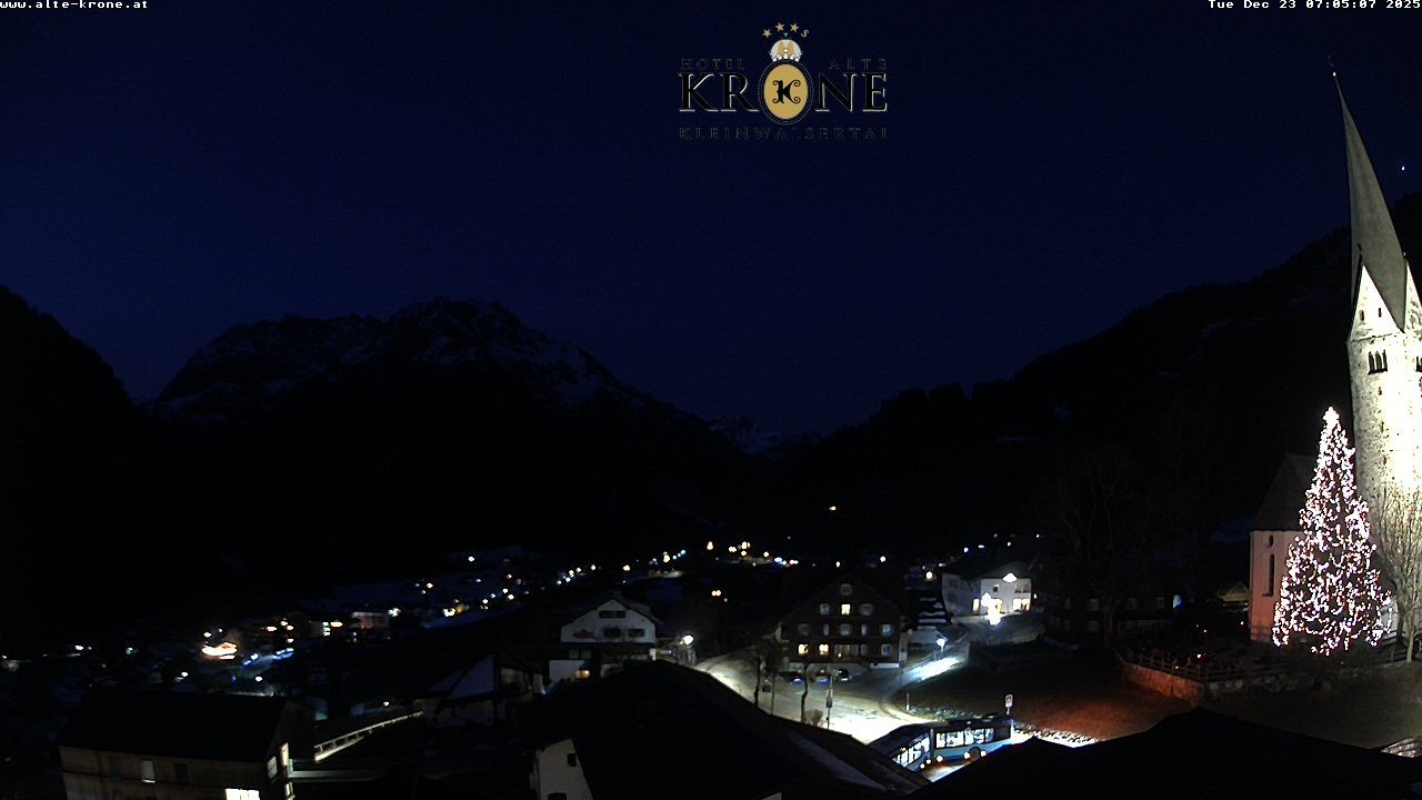 Archiv Foto Webcam Alte Krone Hotel