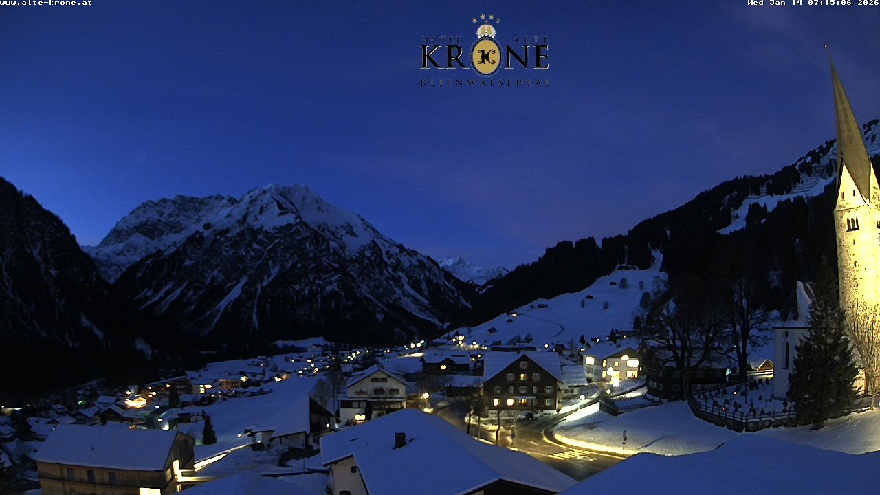 Archiv Foto Webcam Alte Krone Hotel