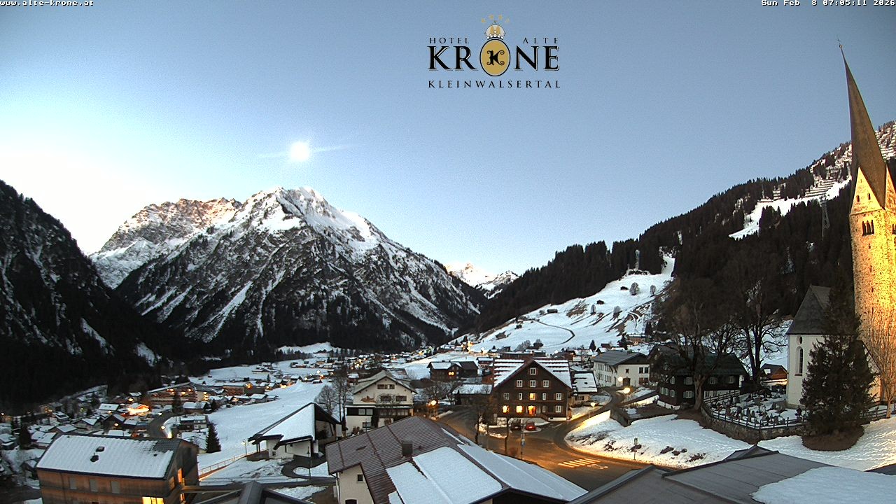 Archiv Foto Webcam Alte Krone Hotel