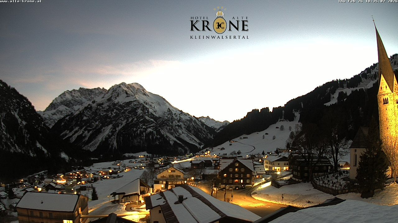 Archiv Foto Webcam Alte Krone Hotel
