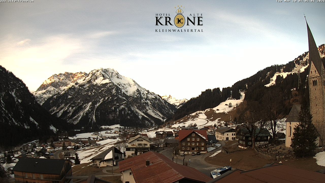 Archiv Foto Webcam Alte Krone Hotel