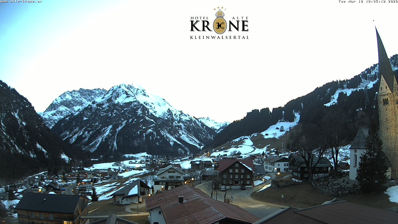 Archiv Foto Webcam Alte Krone Hotel