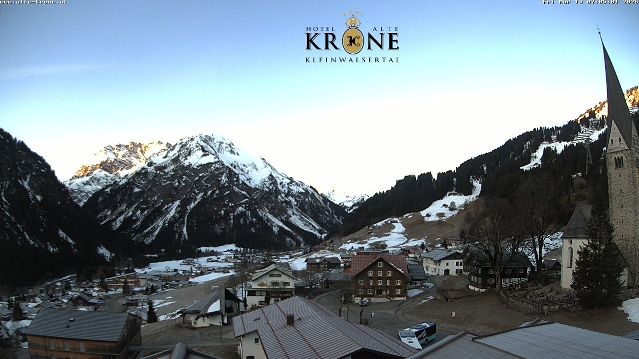 Archiv Foto Webcam Alte Krone Hotel