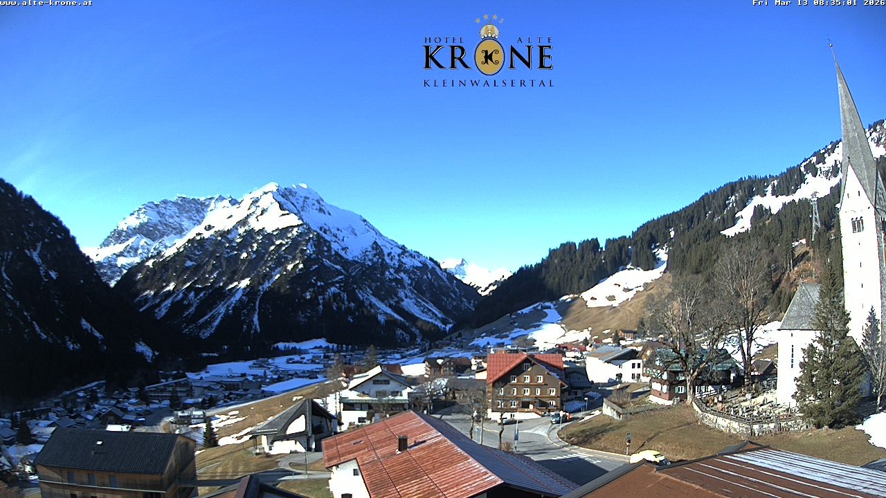 Archiv Foto Webcam Alte Krone Hotel