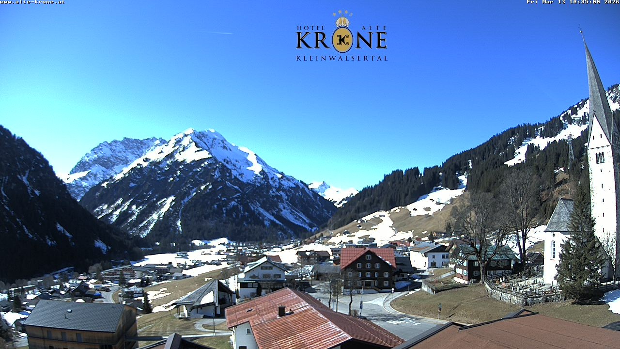 Archiv Foto Webcam Alte Krone Hotel