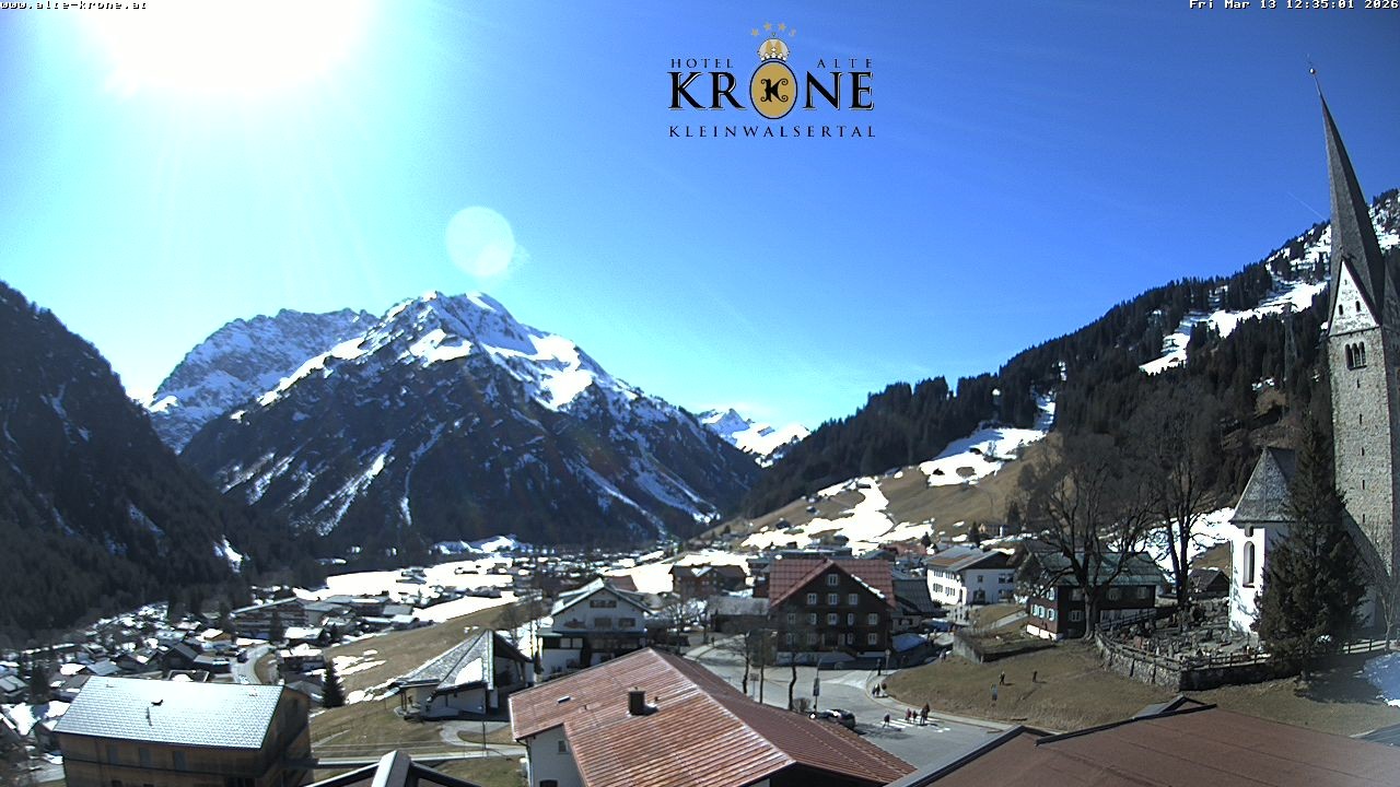 Archiv Foto Webcam Alte Krone Hotel