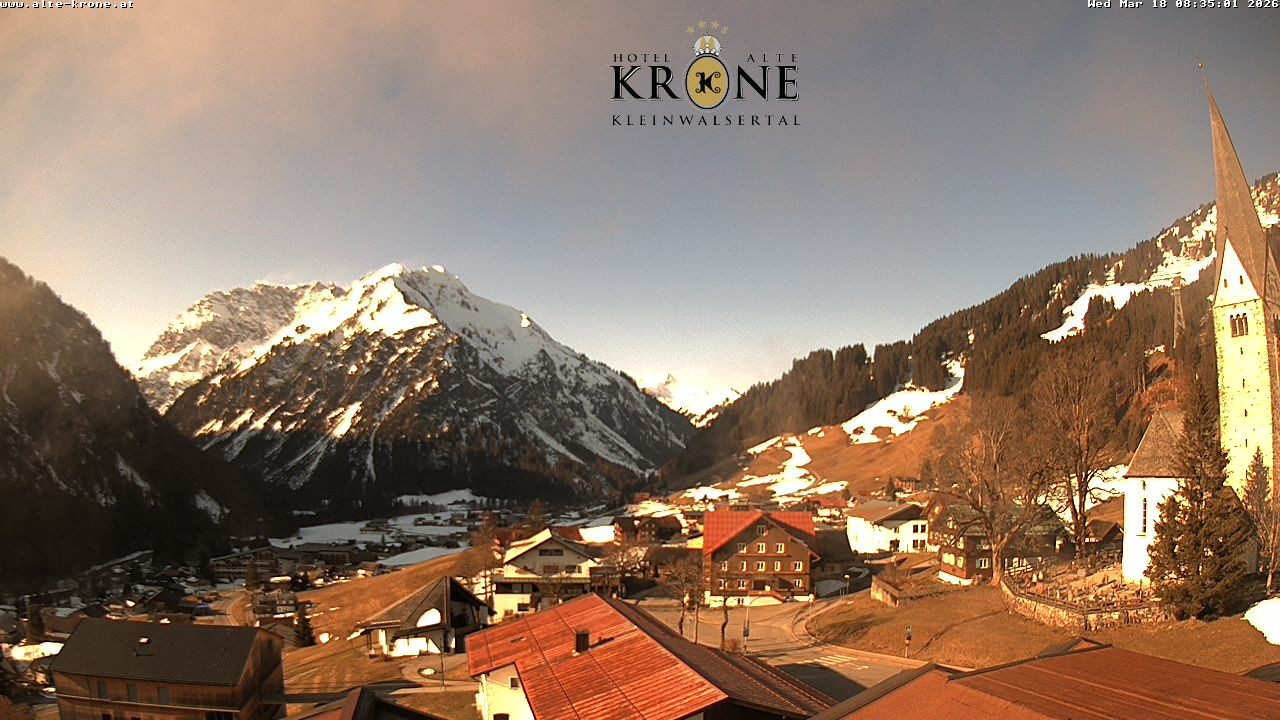 Archiv Foto Webcam Alte Krone Hotel