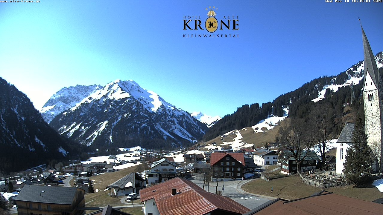 Archiv Foto Webcam Alte Krone Hotel