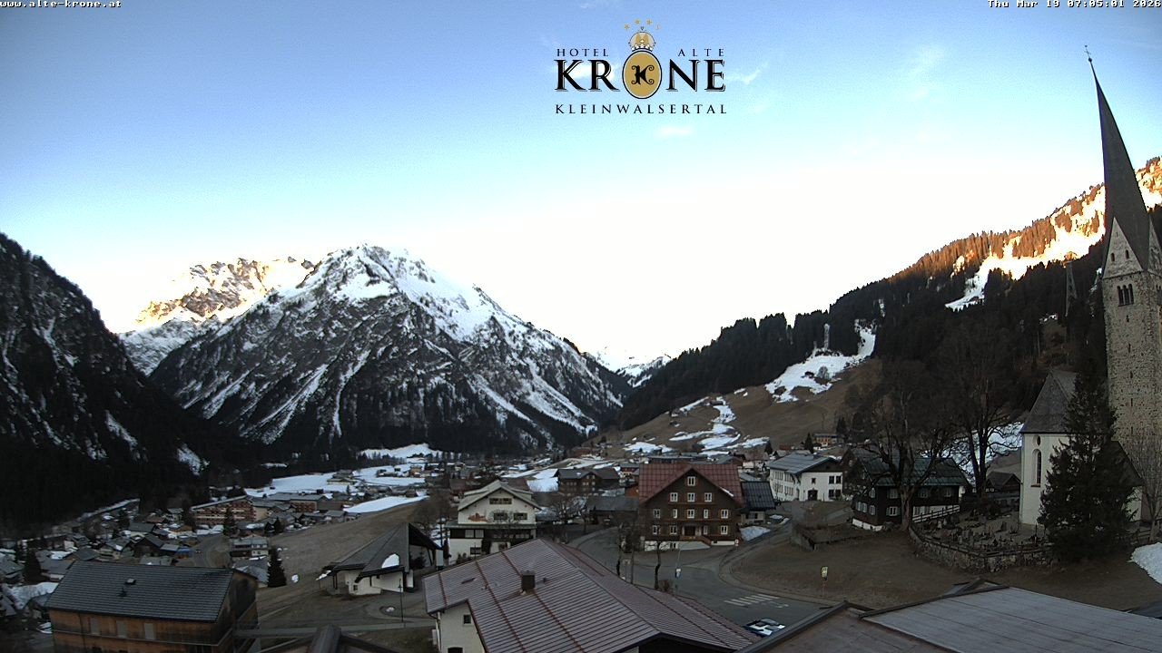 Archiv Foto Webcam Alte Krone Hotel