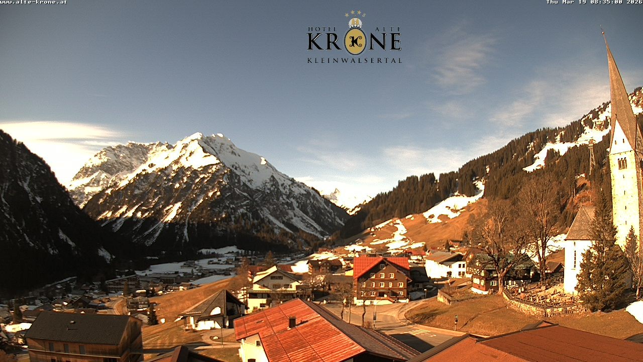 Archiv Foto Webcam Alte Krone Hotel