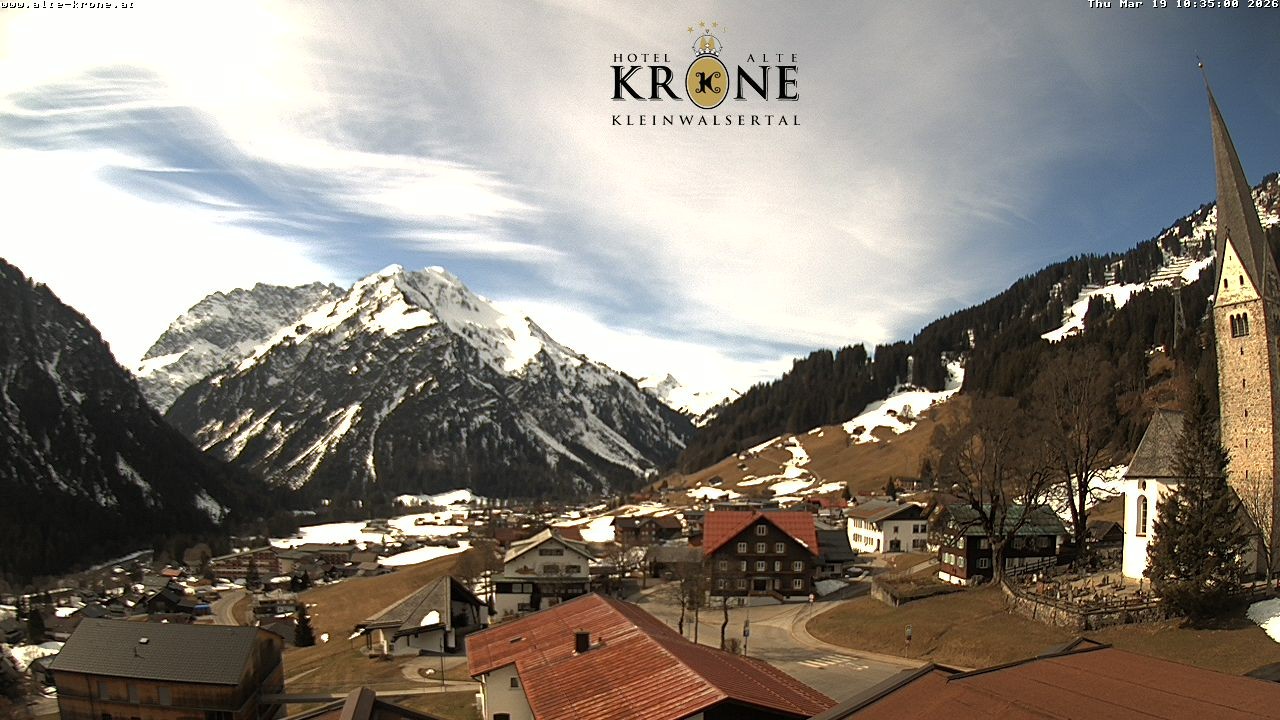 Archiv Foto Webcam Alte Krone Hotel