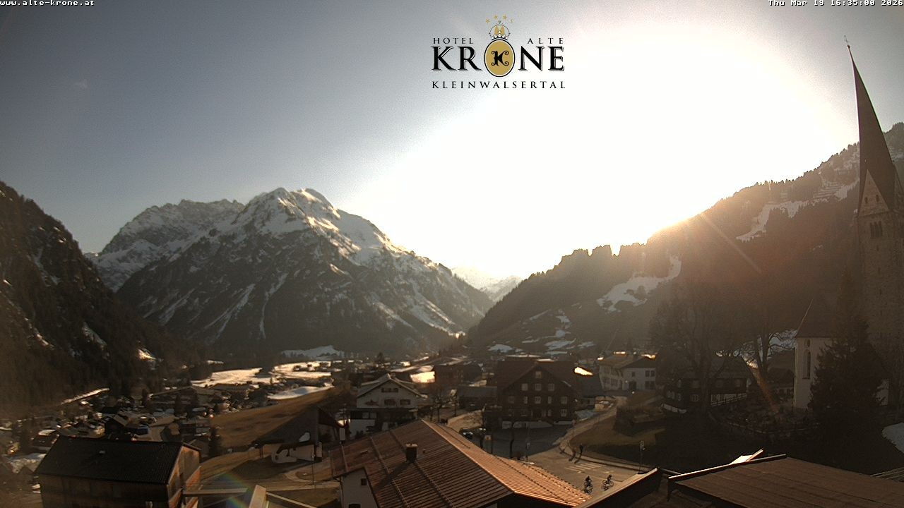 Archiv Foto Webcam Alte Krone Hotel