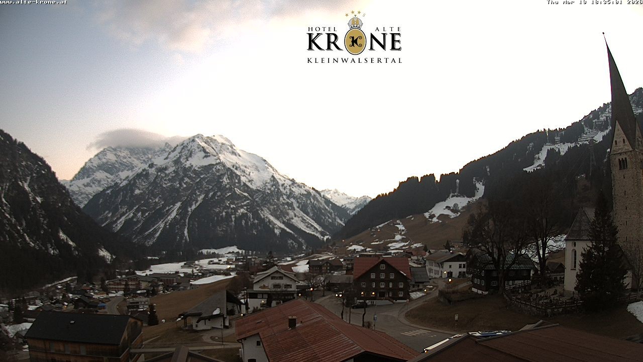 Archiv Foto Webcam Alte Krone Hotel