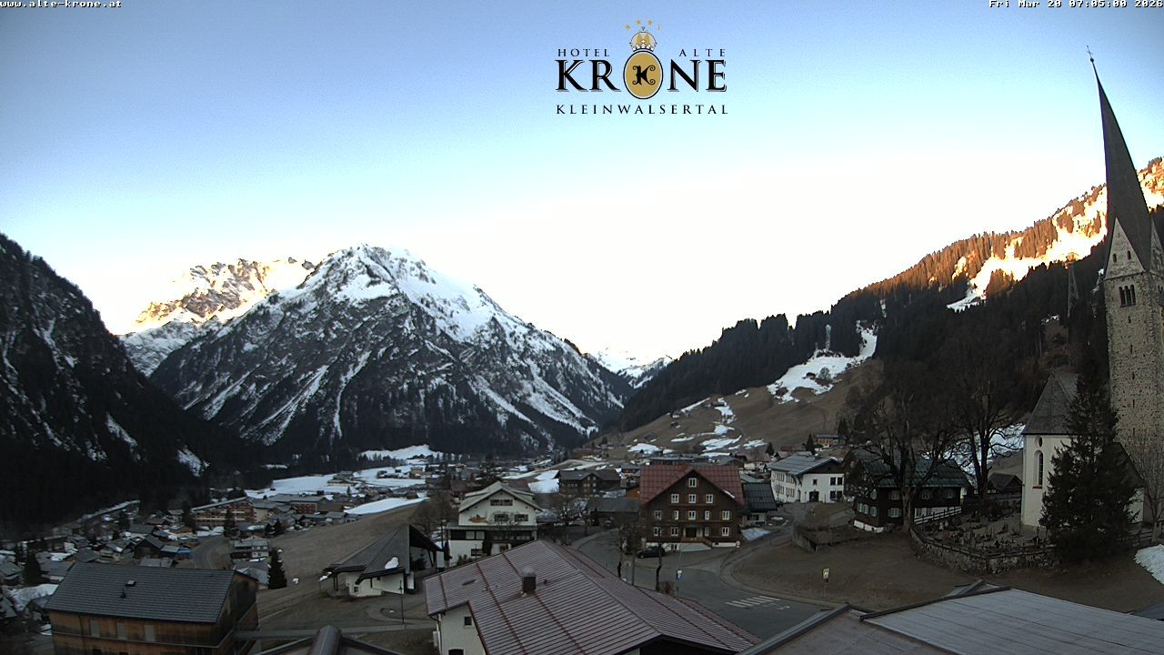 Archiv Foto Webcam Alte Krone Hotel