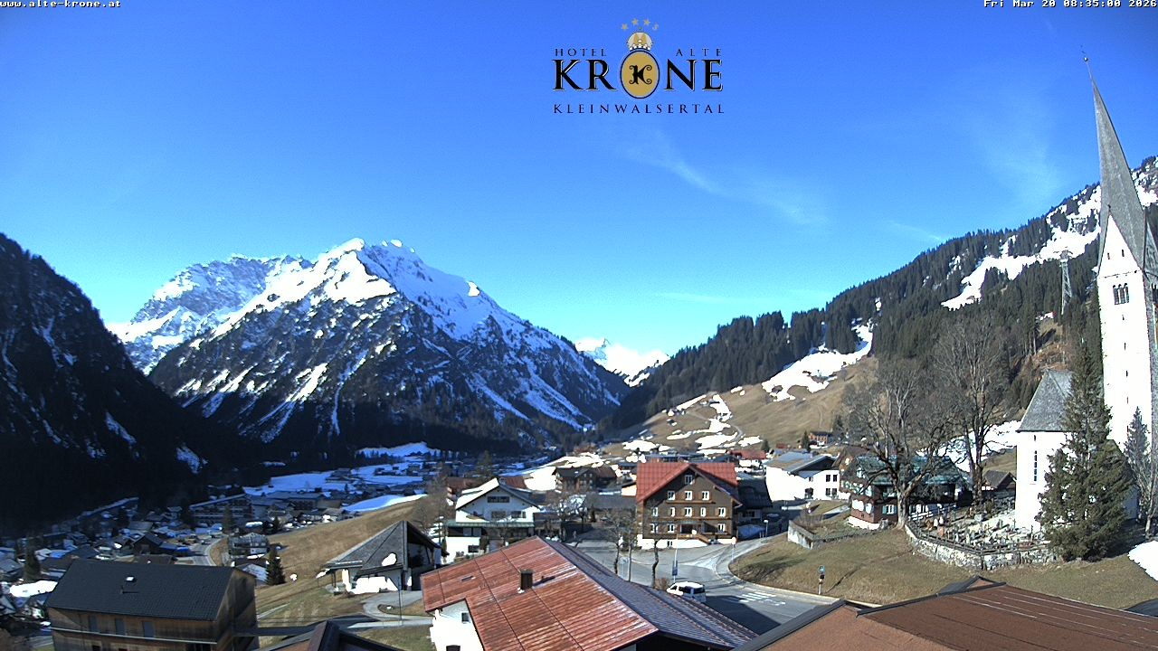 Archiv Foto Webcam Alte Krone Hotel