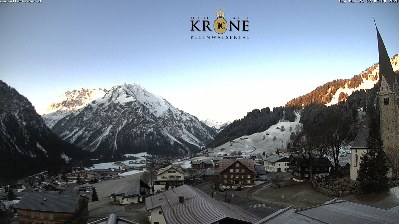 Archiv Foto Webcam Alte Krone Hotel