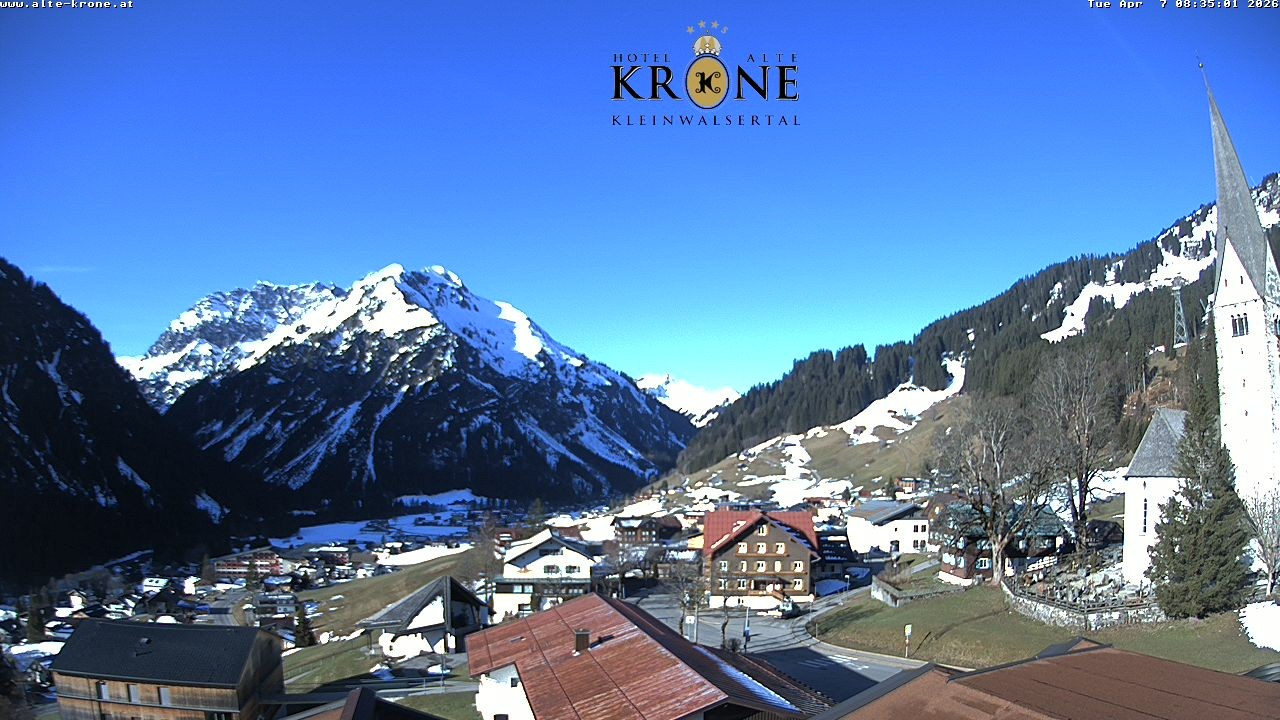 Archiv Foto Webcam Alte Krone Hotel