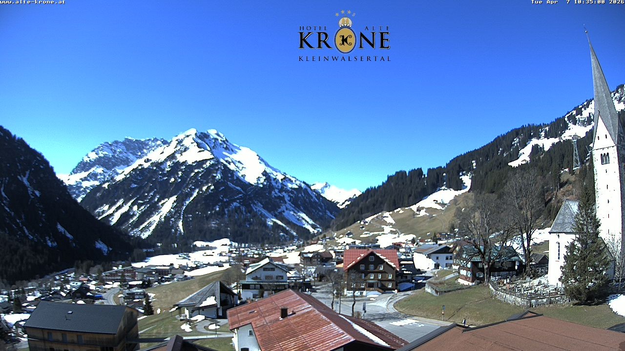 Archiv Foto Webcam Alte Krone Hotel