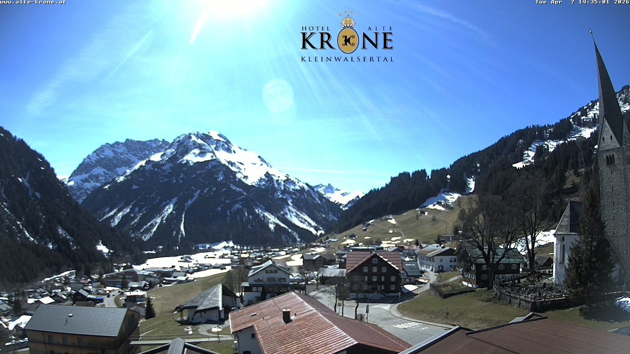 Archiv Foto Webcam Alte Krone Hotel