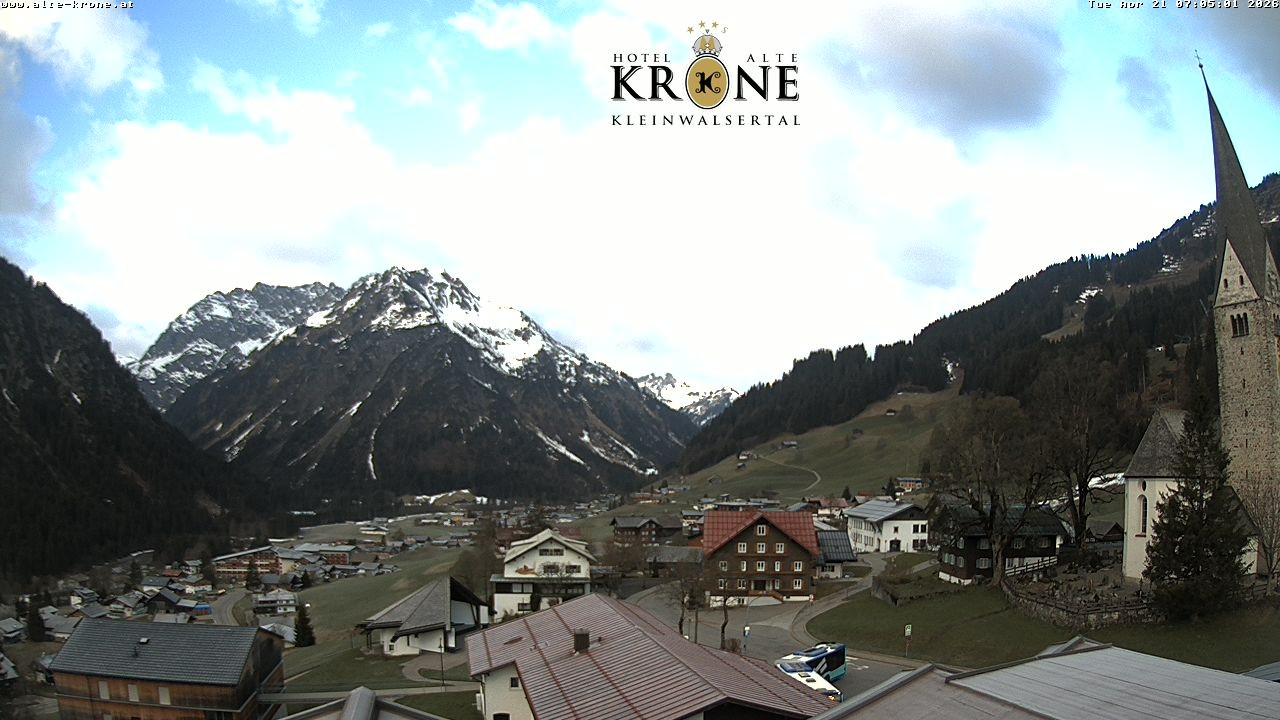Archiv Foto Webcam Alte Krone Hotel