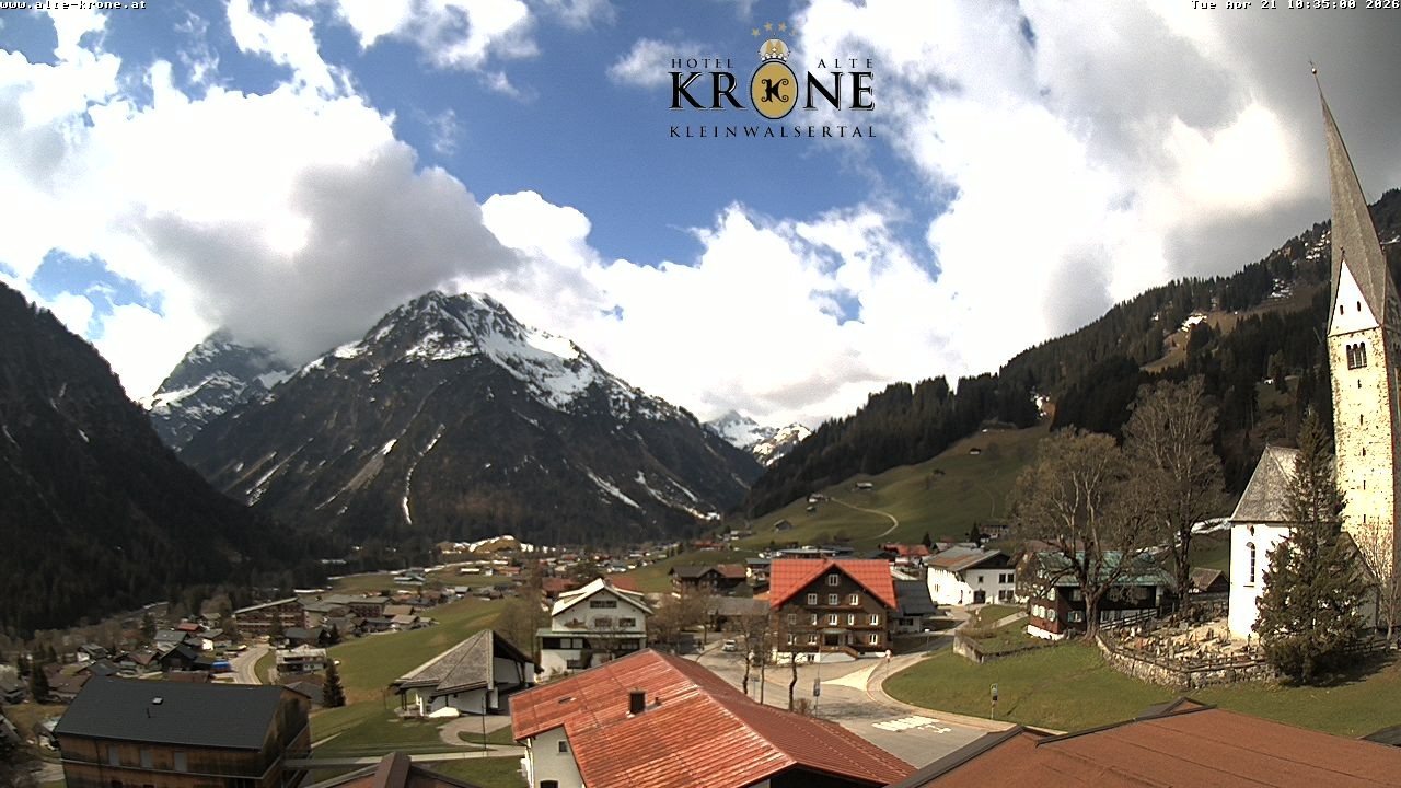Archiv Foto Webcam Alte Krone Hotel