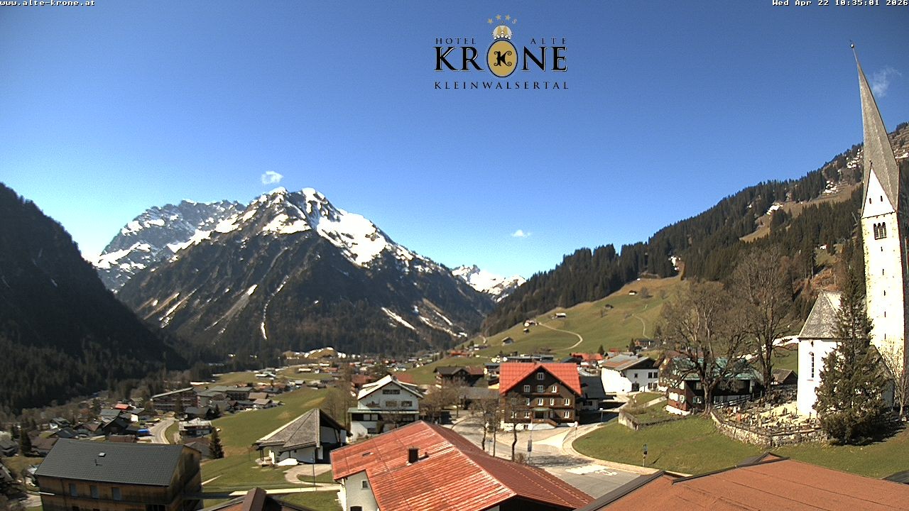 Archiv Foto Webcam Alte Krone Hotel