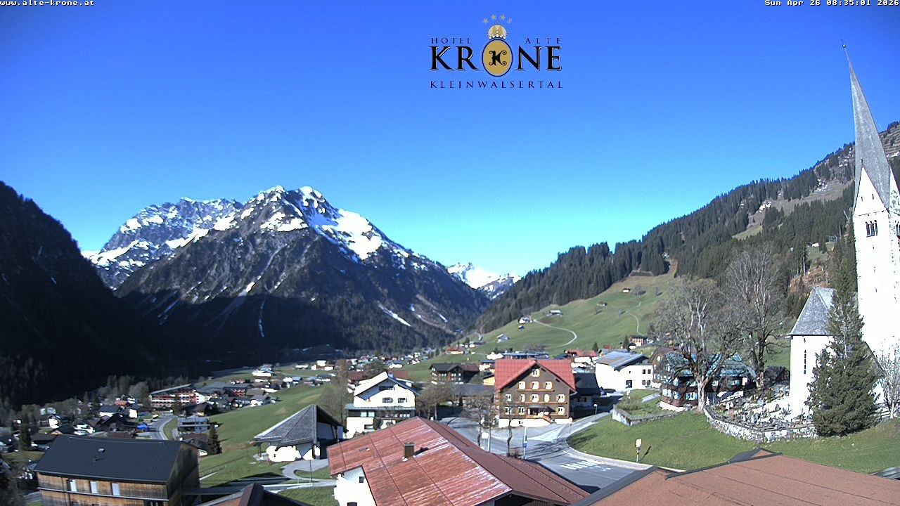 Archiv Foto Webcam Alte Krone Hotel