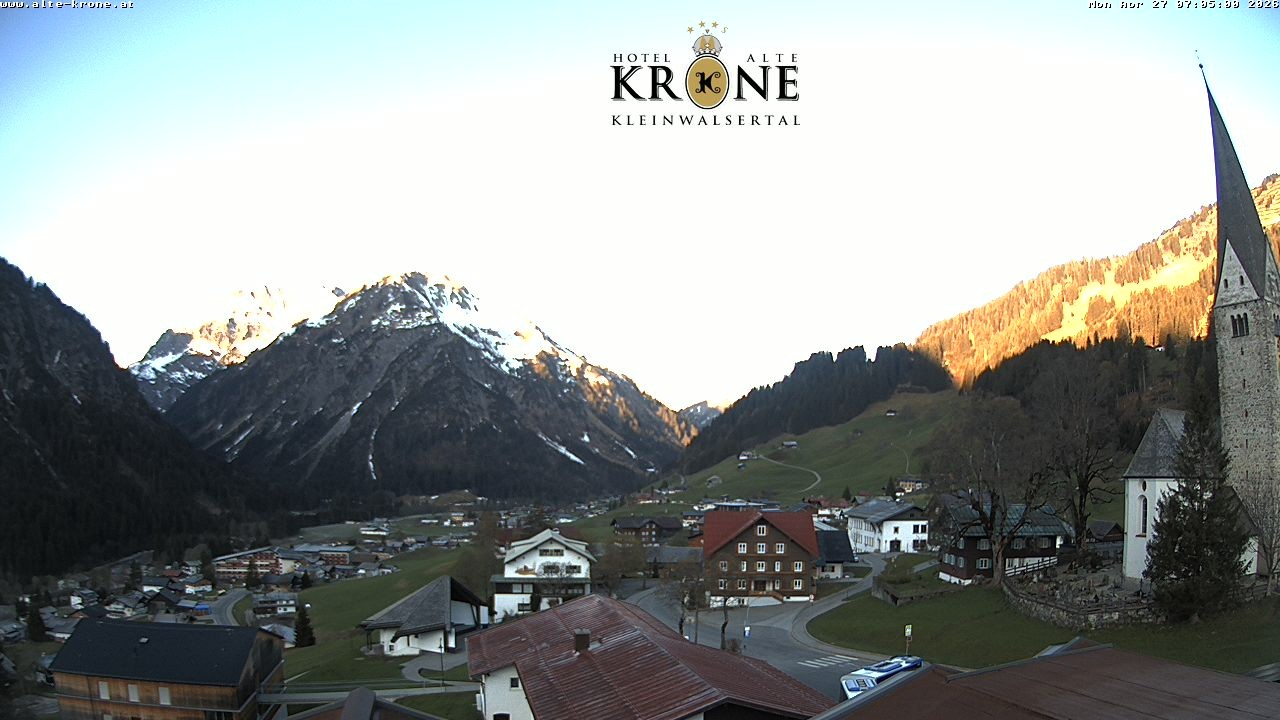 Archiv Foto Webcam Alte Krone Hotel