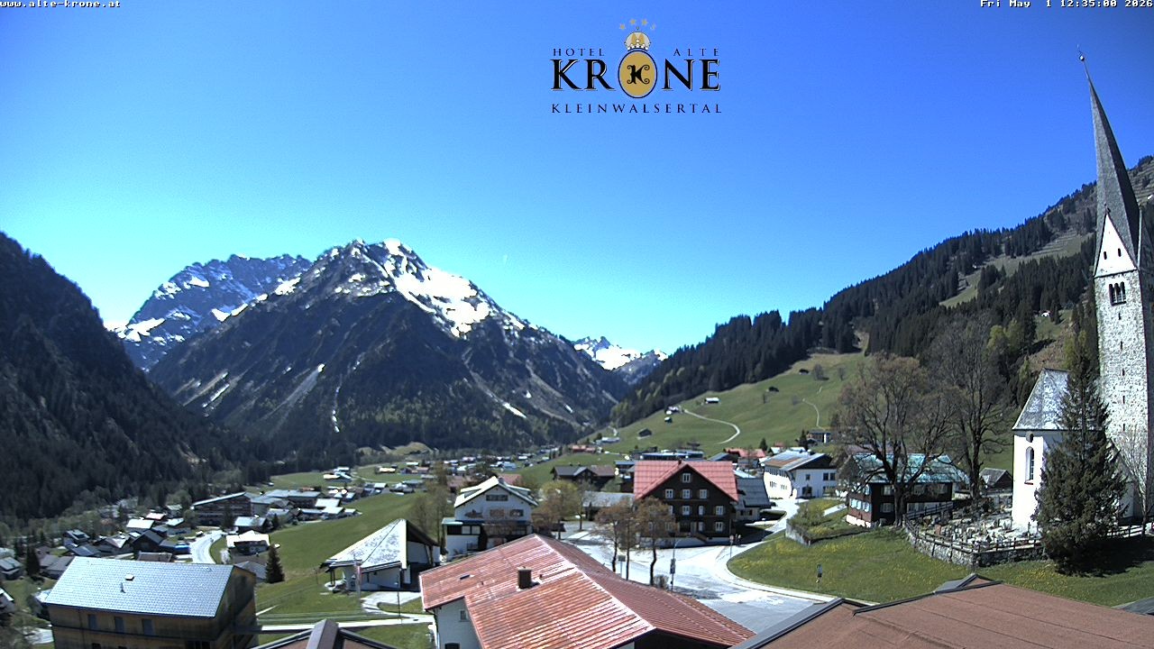 Archiv Foto Webcam Alte Krone Hotel