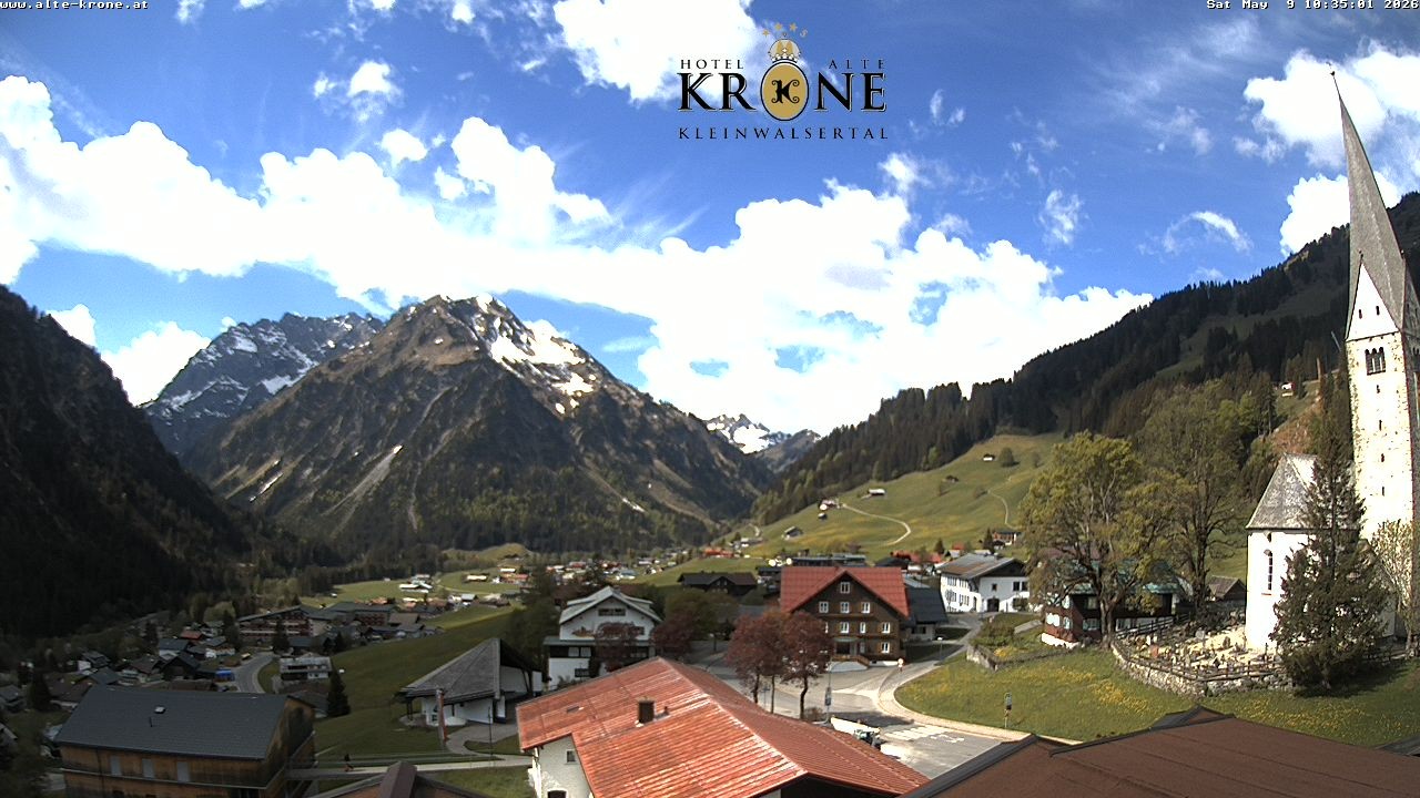 Archiv Foto Webcam Alte Krone Hotel