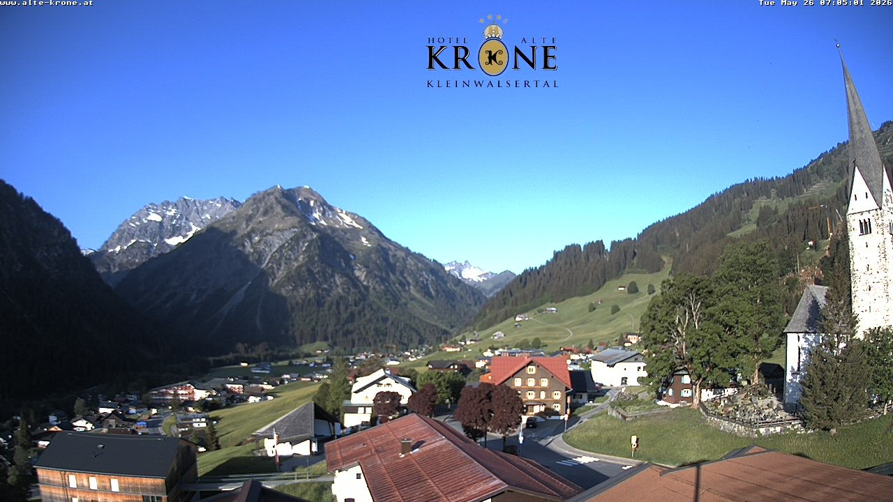 Archiv Foto Webcam Alte Krone Hotel