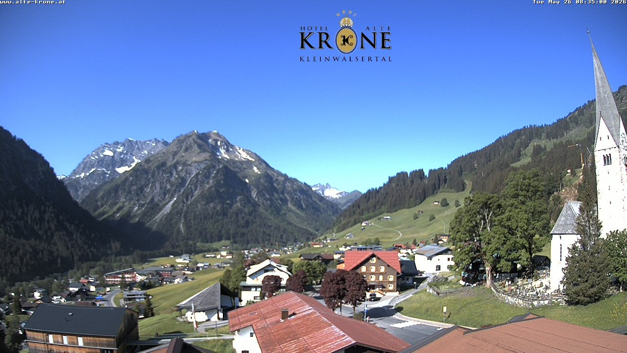 Archiv Foto Webcam Alte Krone Hotel