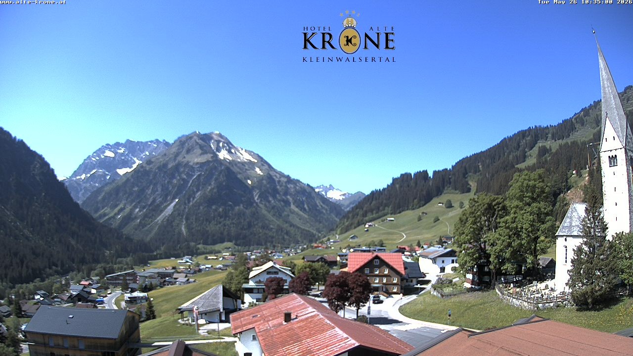 Archiv Foto Webcam Alte Krone Hotel