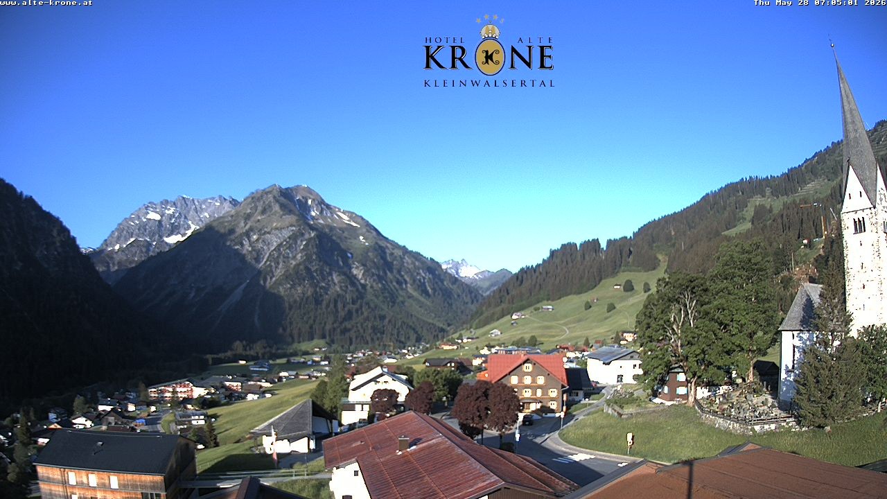 Archiv Foto Webcam Alte Krone Hotel