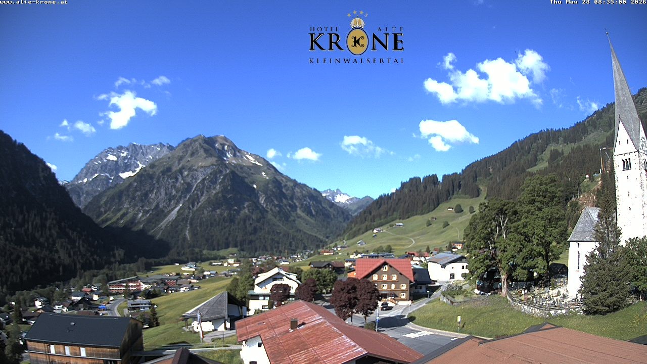 Archiv Foto Webcam Alte Krone Hotel