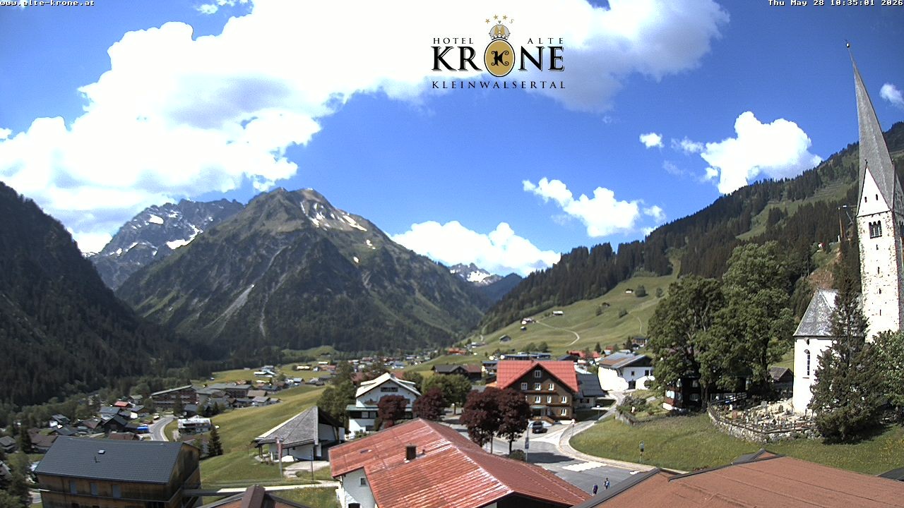 Archiv Foto Webcam Alte Krone Hotel